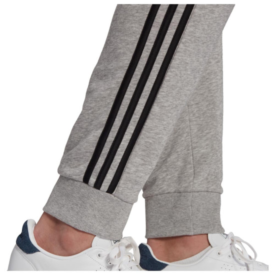Adidas Ανδρικό παντελόνι φόρμας Essentials French Terry Tapered-Cuff 3-Stripes Pants